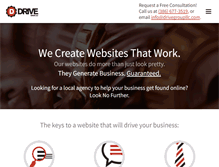 Tablet Screenshot of drivegroupllc.com